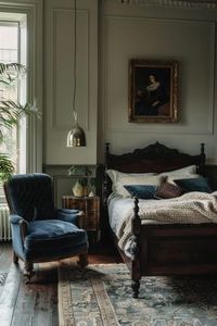 Get lost in the sophistication of dark wood bedroom ideas, and see how they can add depth and character to your sleeping quarters 🛌💼. From statement beds to chic dressers, discover the best ways to incorporate dark wood for a timeless look. Ideal for those who cherish elegance in every corner. #DarkWoodBedroomIdeas