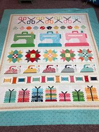 Sew by Row Quilt pattern by Lori Holt