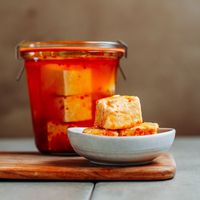 Learn how to make fermented tofu, also known as chao, from scratch! It's the perfect condiment to use in sauces, marinades, soups, and more!