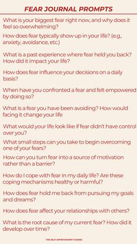 Struggling with fear? These fear reflection journal prompts will help you explore the root causes of your fears, understand how they affect your life, and discover ways to face them head-on. Perfect for anyone wanting to overcome fear and step into their power. #Journaling #OvercomeFear #PersonalGrowth #SelfDiscovery