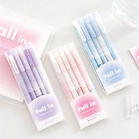 Free shipping for over $35 after discount. Above USD30 - 15% off, Above USD60 - 20% off, Above USD100- 25% off, Above USD200- 30% off 5pcs set(3 pcs 0.5mm + 2 pcs 0.38mm) Gel pen ink color: black Material: plastic Not included any decoration and accessories in the picture. Please note may be due to the computer screen or personal device, the color will be slightly different. Thank you, my dear friend