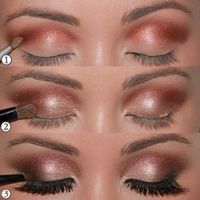 love this smokey eye with browns