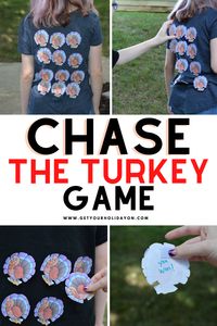 Get ready to go on a play hunt like no other chase for turkey before! We give you a fun fall activity that kids or adults can make and take for free to Thanksgiving with them! #fall #thanksgiving