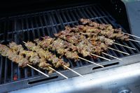 Cambodian Lemongrass Beef Skewers - Sach Ko Jakak