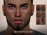 The Sims Resource - Beard Pack N06