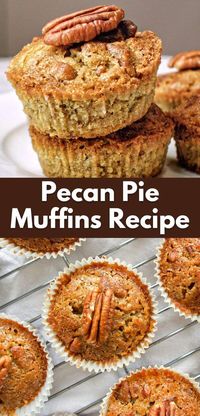 Dive in the rich, nutty goodness of Pecan Pie Muffins, a delightful twist on a classic dessert, all conveniently packed into a handheld treat. Follow us for an endless stream of delectable recipes that will satisfy your sweet cravings and keep your kitchen buzzing with excitement!