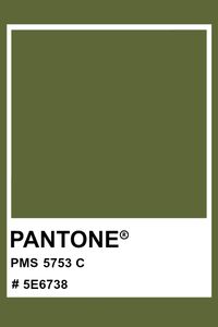 PANTONE 5753 C #pantone #color #PMS #hex