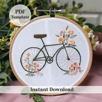 INCREDIBLE OFFER! ACCESS TO MY ENTIRE STORE + UPDATES https://www.etsy.com/listing/1689376920 Transform your embroidery projects with our enchanting Landscape Hand Embroidery Pattern! Ideal for craft lovers, this pattern brings a touch of scenic beauty to your stitching. Share the final result of your work with us - we would love to see it. Happy stitching! Each PDF file includes: ❤ The design in 6 different sizes: 3,4,5,6,7 and 8 inches, giving you the flexibility to adapt it to your projects.