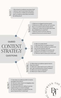 Effective content marketing starts with a great content marketing strategy. If you're not sure how to create a content marketing strategy, use this content strategy framework to develop a content marketing plan for your business, including content marketing ideas for social media, blogging, and email marketing. These content strategy questions will get to the root of your ideal client, where to market your business, and how to show up online!🕹#Content_Strategy_Template #Strategy_Framework #Content_Marketing_Ideas #What_Is_Content_Marketing