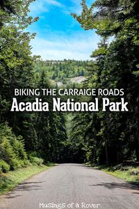 Should biking Acadia National Park be included in your visit to Bar Harbor, Maine (USA)? Here are 3 different, beautiful rides that will convince you to rent a bike and cycle the park's carriage roads!