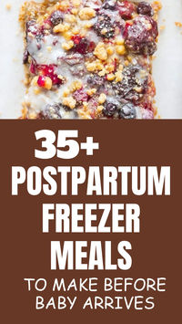 Freezer meals are extremely helpful to have on hand when baby arrives. Prepping freezer meals for postpartum is extremely helpful to ensure that you can produce enough milk and support your body through lactation.