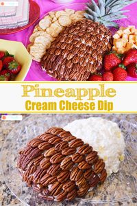 Pineapple Cream Cheese Dip - The Kreative Life