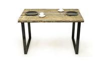 live edge table reclaimed wood table planks dining table