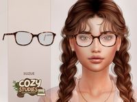 The Sims Resource - Cozy Studies Deca Glasses