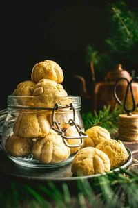 German Marzipan Cookies | Bethmännchen - Humbly Homemade