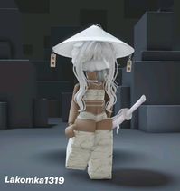 #roblox #avatar #Idea #ootd #cute #samurai #white #girl #katana