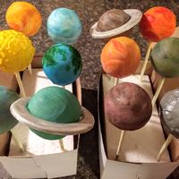 Planet Cake pop