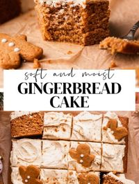 Soft & Moist Gingerbread Cake