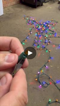 320K views · 1.3K reactions | Tired of Broken Christmas Lights? | Here’s a tip to quickly fix your christmas lights.  #Christmaslights #christmasdecor #lifehack | By ChrisGarage 78 | Facebook