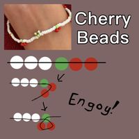 #cherry #beads #necklace