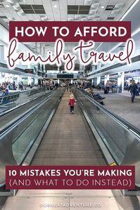 How to Afford Family Travel on a Budget: our 10 best tips for affordable travel with kids. #budgettravel #familyvacation #travelwithkids #familytravel #traveltips // Family Travel Tips | Affordable Destinations | Travel with Kids | Family Vacation Ideas | Travel Credit Cards | Flights with Points | Travel Hacking | Travel on a Budget | Worldschooling | Family Travel Bloggers | Traveling on a Budget | Printable Travel Planner | Cheap Flights | Family Hotels