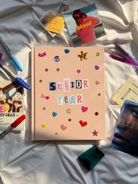 Senior Year Scrapbook School Memory Journal 110 Sheets 11 X - Etsy