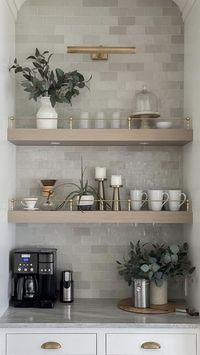 Countertop Coffee Bar Ideas