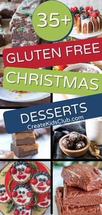 We’ve gathered over 35 Gluten Free Christmas Desserts all in one place so you can easily plan your gluten-free holiday baking without searching for recipes. Each recipe is made with gluten-free ingredients and guaranteed to be enjoyed by every guest! We couldn’t think of a better time to release this list than as Christmas approaches and the holiday baking begins. Everything from cake and cookies to traditional Yule log and holiday fudge is in this collection of Christmas desserts.