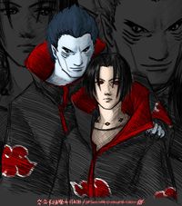 Naruto - Kisame and Itachi by ~Kagaya on deviantART