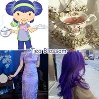 Tea Blossom from Strawberry Shortcake Aesthetic #strawberryshortcake #madebyme #collage #like #viral #art #follow #aesthetic