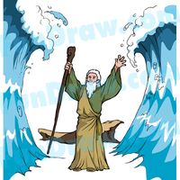 Moses Parts Red Sea Lesson Ideas - Fundraw.com