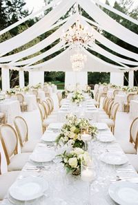 Wedding Tent Decorations - Britt Chudleigh PHotography