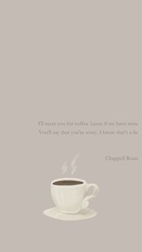 ౨ৎ chappell roan ♡ coffee lyrics wallpaper aesthetic  #chappellroan #chappellroanlyrics  #chappellroanwallpaper @baileyrb13