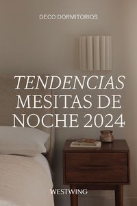 El dormitorio es una de las habitaciones principales de la casa. Por eso es importante dedicar tiempo a la decoración y al diseño del dormitorio principal, para crear un ambiente acogedor y con estilo. Si estás buscando ideas para redecorar dormitorios matrimoniales, es importante elegir las mesitas de noche para decorar la cama. Descubre en Westwing más de 100 mesitas de noche que serán tendencia este 2024 y las mejores ideas de decoración para dormitorios de matrimonio modernos.