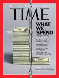 October 10th 2011: Great division in spending money between upper and middle class, by Brock Davis