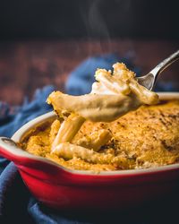 Roasted Poblano and Smoked Gouda Mac and Cheese - Cooking with Wine Blog