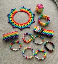 Rainbow Kandi!