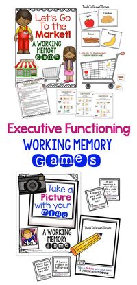 Working Memory & Executive Functioning Resources.