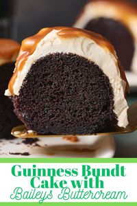 Best Guinness Chocolate Bundt Cake - Baker by Nature