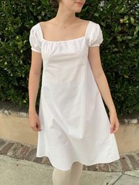 Make your very own Chemise using historically inspired techniques! Featuring puff sleeves, gores, and an adjustable drawstring neckline. This pattern is historically appropriate for Chemises from the 1830s-1850s. Because of its adjustable neckline and wide-set straps, it is suitable under regency gowns and later Victorian styles as well! It’s designed to be a versatile item to add to your historical wardrobe, or a perfect staple for cottage-core outfits or history-bounding.