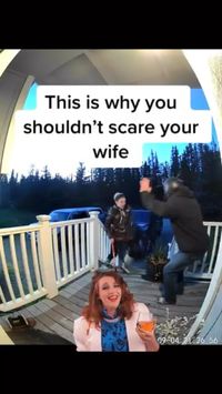 #funnyreels #scary #scareprank #halloweenprank #pranks #wifeprank #wife #girlfriend #girlfriendprank