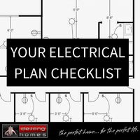 THE ESSENTIAL ELECTRICAL CHECKLIST - de Jong Homes - Wagga Builders