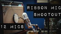 Guitar Amp Ribbon Mic Shootout - 12 Mics - Stereo Guitar Parts in a Mix - YouTube