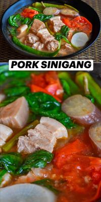 FILIPINO PORK SINIGANG