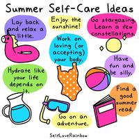 Fun summer self-care ideas!