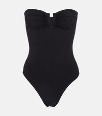 Cassiopee Bandeau Swimsuit in Black - Eres | Mytheresa