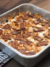 Smore Brownies.