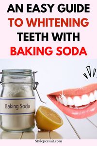 How To Use Baking Soda To Whiten Your Teeth: if you want to explore natural teeth whitening treatments, baking soda is a great option. Read on to know more about the benefits of using baking soda to get pearly white teeth.