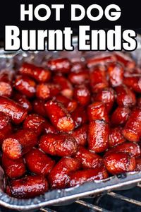 Hot Dog Burnt Ends