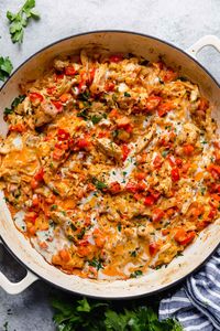 Creamy Buffalo Chicken Casserole (Whole30)